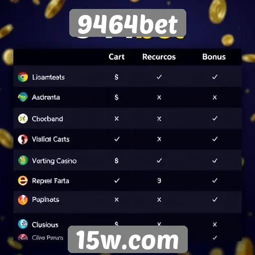 Comparação do 9464bet com outras plataformas de jogos